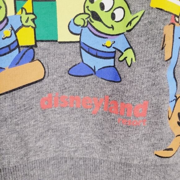 Disney Parks Resort Toy Story‎ Graphic Print Full Zip Hoodie Size Small - Picture 4 of 6